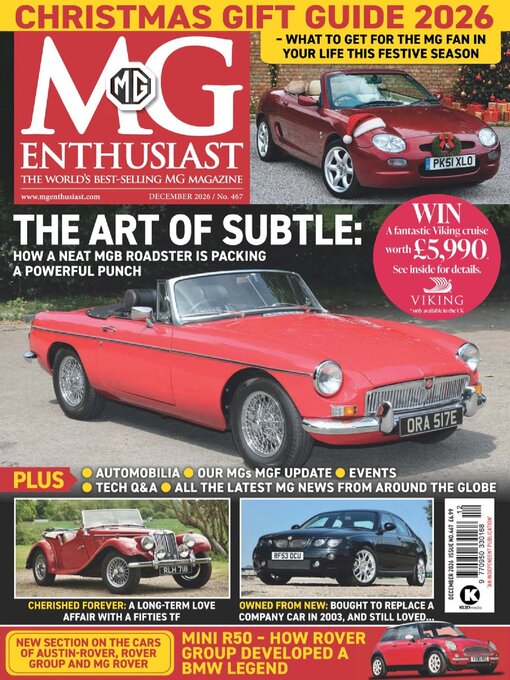Cover image for MG Enthusiast